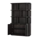 Wandschrank Novero Espresso 145 cm - Livingfurn