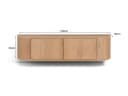 TV-Möbel Novero, hängend, 140 cm - Livingfurn