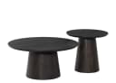 Couchtisch Novero Espresso 80 cm - Livingfurn