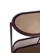 Wandschrank Brix Jill Burgundy 90 cm - Livingfurn