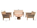 Malaga Gartenmöbel-Set - Livingfurn