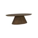 Premana Couchtisch braun oval 135 cm - Tower Living