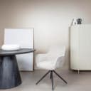 Fondo Armlehnstuhl - Stoff Mona 110 Sand (drehbar) - Tower Living