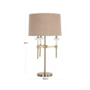 Tischlampe Josie, gebürstetes Gold - Richmond Interiors
