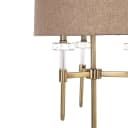 Tischlampe Josie, gebürstetes Gold - Richmond Interiors