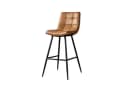 Navarre Barhocker - Stoff Cognac - Tower Living