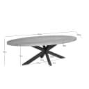 Esstisch Dakota | 210 cm | Oval - Starfurn