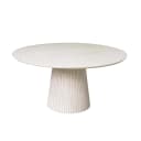 Runder Esstisch Solana Sand Mangoholz 130 cm - Starfurn