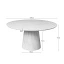 Couchtisch Solana Sand Mangoholz 50 cm - Starfurn