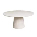 Runder Esstisch Solana Sand Mangoholz 150 cm - Starfurn