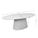 Ovaler Esstisch Solana Sand Mangoholz 210 cm - Starfurn