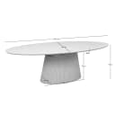 Ovaler Esstisch Solana Sand Mangoholz 240 cm - Starfurn