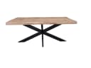 Baumstammtisch Boston Natur-Mangoholz 220 cm - Starfurn
