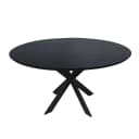 Runder Esstisch Ferris, schwarze Eiche, 150 cm - Starfurn