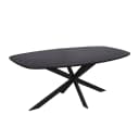 Ferris Eiche Esstisch | Dänisch Oval 200 cm | Schwarz - Starfurn