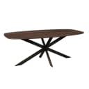 Ferris Eiche Esstisch | Dänisch Oval 180 cm | Braun - Starfurn