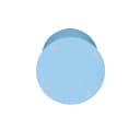 Beistelltisch Abbey Blau Mangoholz 33 cm - Starfurn