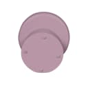 Beistelltisch Drum, rosa Mangoholz, 40 cm - Starfurn