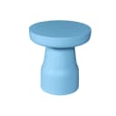 Beistelltisch Drum Blau Mangoholz 40 cm - Starfurn