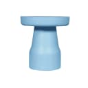 Beistelltisch Drum Blau Mangoholz 40 cm - Starfurn
