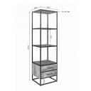 Bücherregal Dakota 2 Schubladen | 55 cm - Starfurn