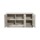 Sideboard „Brussel“ Sand, Mangoholz, 200 cm - Starfurn