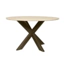 Runder Esstisch Madison Sand Mangoholz 130 cm - Starfurn