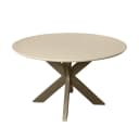 Runder Esstisch Madison Sand Mangoholz 130 cm - Starfurn