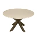 Runder Esstisch Madison Sand Mangoholz 130 cm - Starfurn