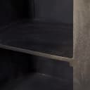 Sideboard „Brussel“ in Schwarz, Mangoholz, 150 cm - Starfurn
