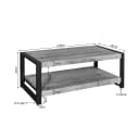 Couchtisch Britt | 110 cm | Unterplatte - Starfurn