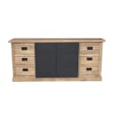 Sideboard Noa Natur-Mangoholz 200 cm - Starfurn