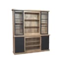 Vitrine Noa Natur-Mangoholz 200 cm - Starfurn