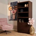 Bücherregal Brüssel Braun | 90 cm - Starfurn