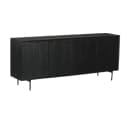 Sideboard Madison Schwarz | 210 cm - Starfurn