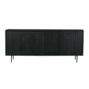 Sideboard Madison Schwarz | 210 cm - Starfurn