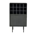 Weinschrank Madison Schwarz | 55 cm - Starfurn