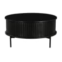 Couchtisch Madison Schwarz | 80 cm | Rund - Starfurn