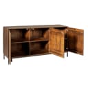 Sideboard Madison Braun Mangoholz 165 cm - Starfurn
