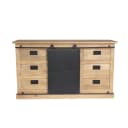 Sideboard Fresno Natur-Mangoholz 160 cm - Starfurn