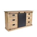 Sideboard Fresno Natur-Mangoholz 160 cm - Starfurn