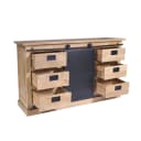 Sideboard Fresno Natur-Mangoholz 160 cm - Starfurn