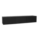TV-Hängeelement Madison Schwarz | 160 cm - Starfurn