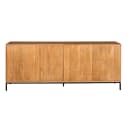 Sideboard Madison Natur-Mangoholz 210 cm - Starfurn