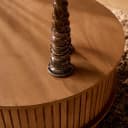 Couchtisch Madison Natural | 80 cm | Rund - Starfurn