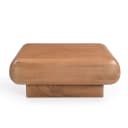 Couchtisch Fedde, naturbelassenes Mangoholz, 80 cm - Starfurn