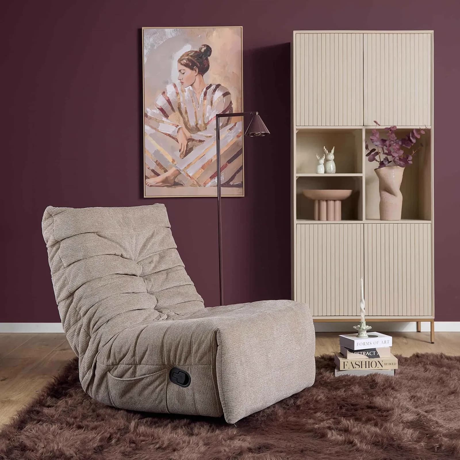 Relaxsessel Zen | Taupe - Starfurn