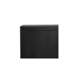 Sideboard „Brussel“ in Schwarz, Mangoholz, 200 cm - Starfurn
