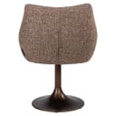 Esszimmerstuhl Aldo braun Tweed Drehstuhl - Richmond Interiors