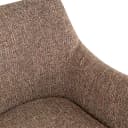Esszimmerstuhl Aldo braun Tweed Drehstuhl - Richmond Interiors